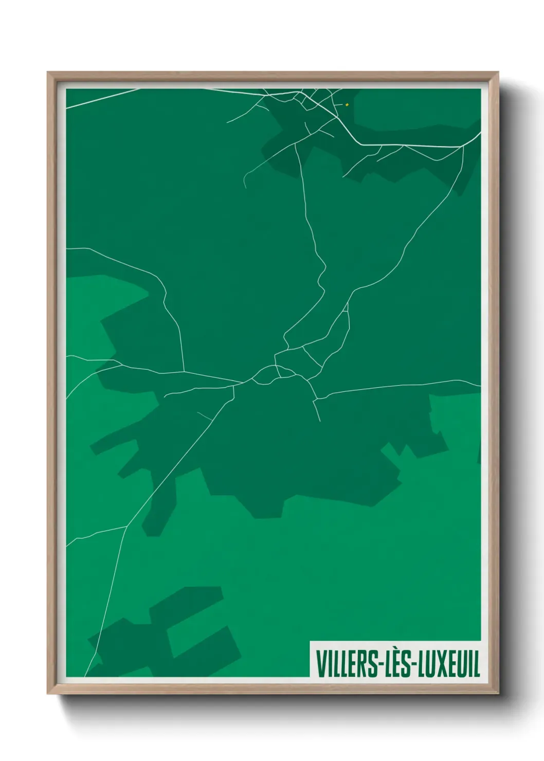 Un poster carteVillers-lès-Luxeuil
