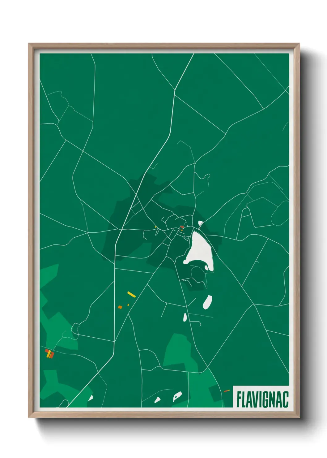 Un poster carteFlavignac
