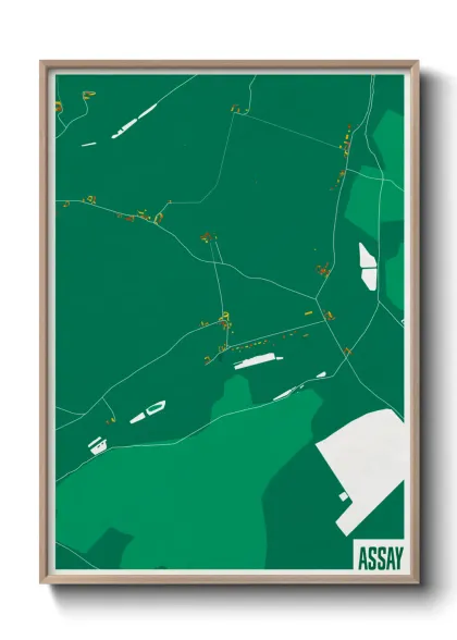 Une affiche de carte sur Assay