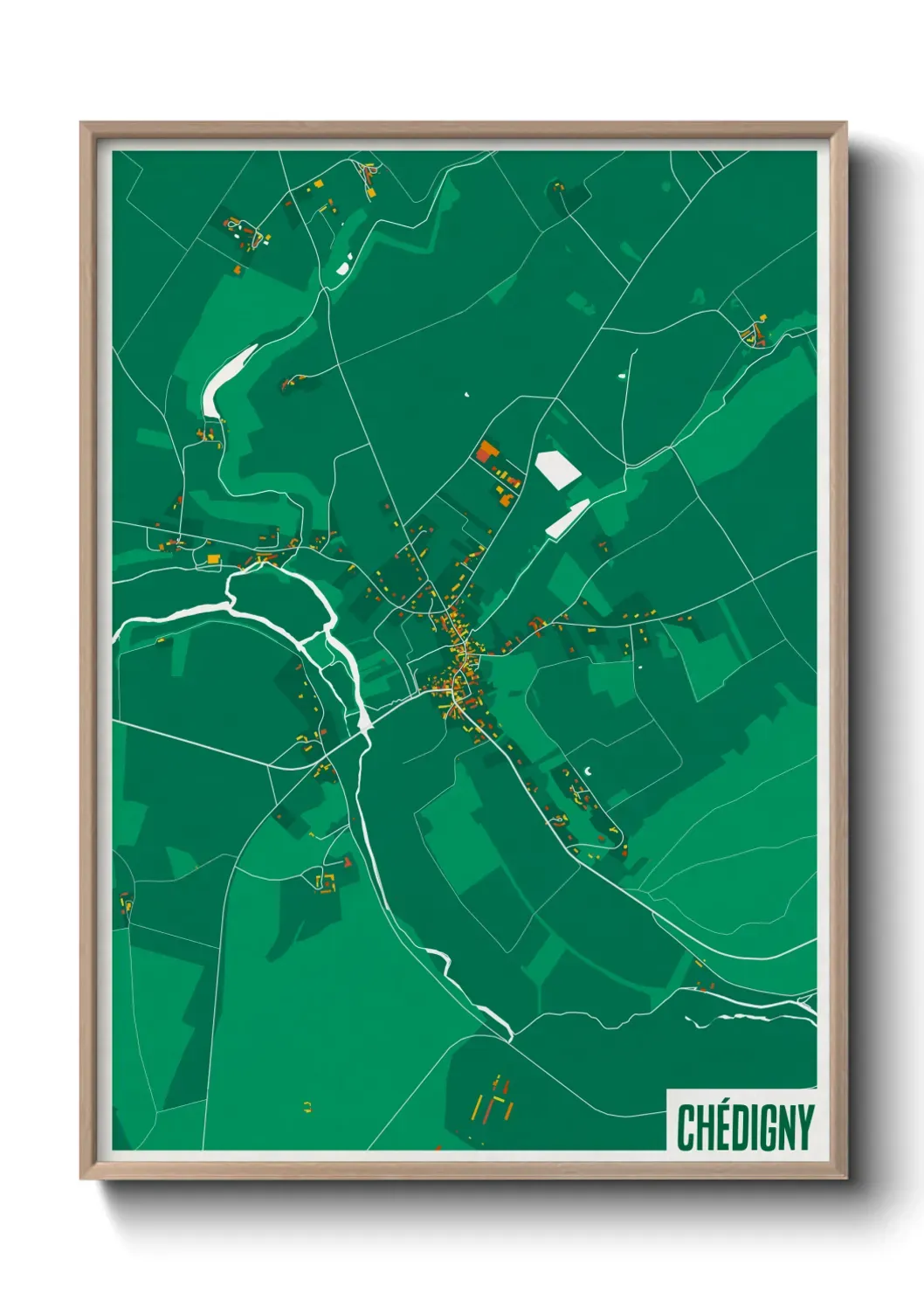 Un poster carteChédigny