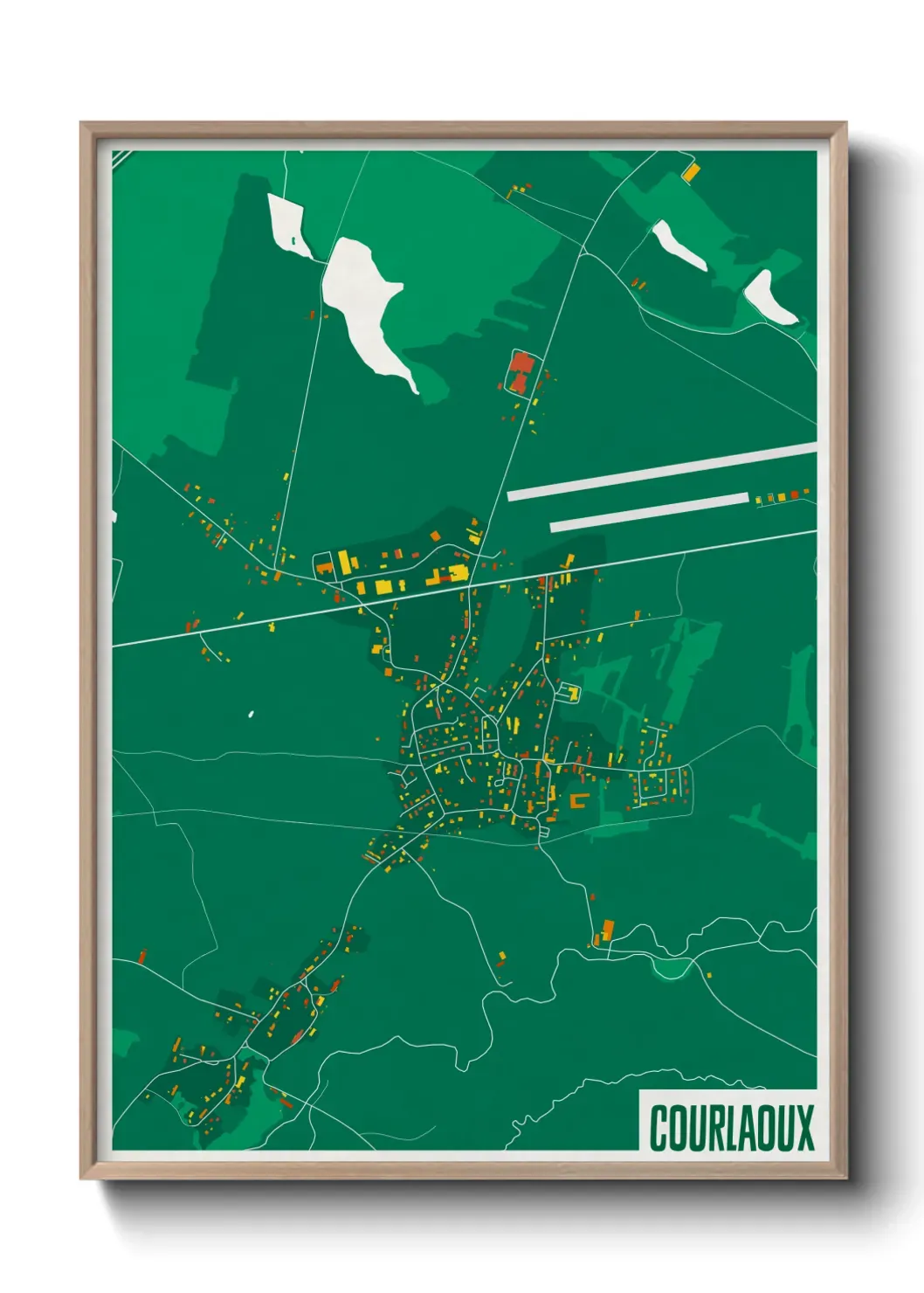 Un poster carteCourlaoux