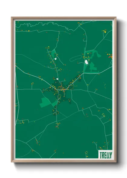 Une affiche de carte sur Trelly
