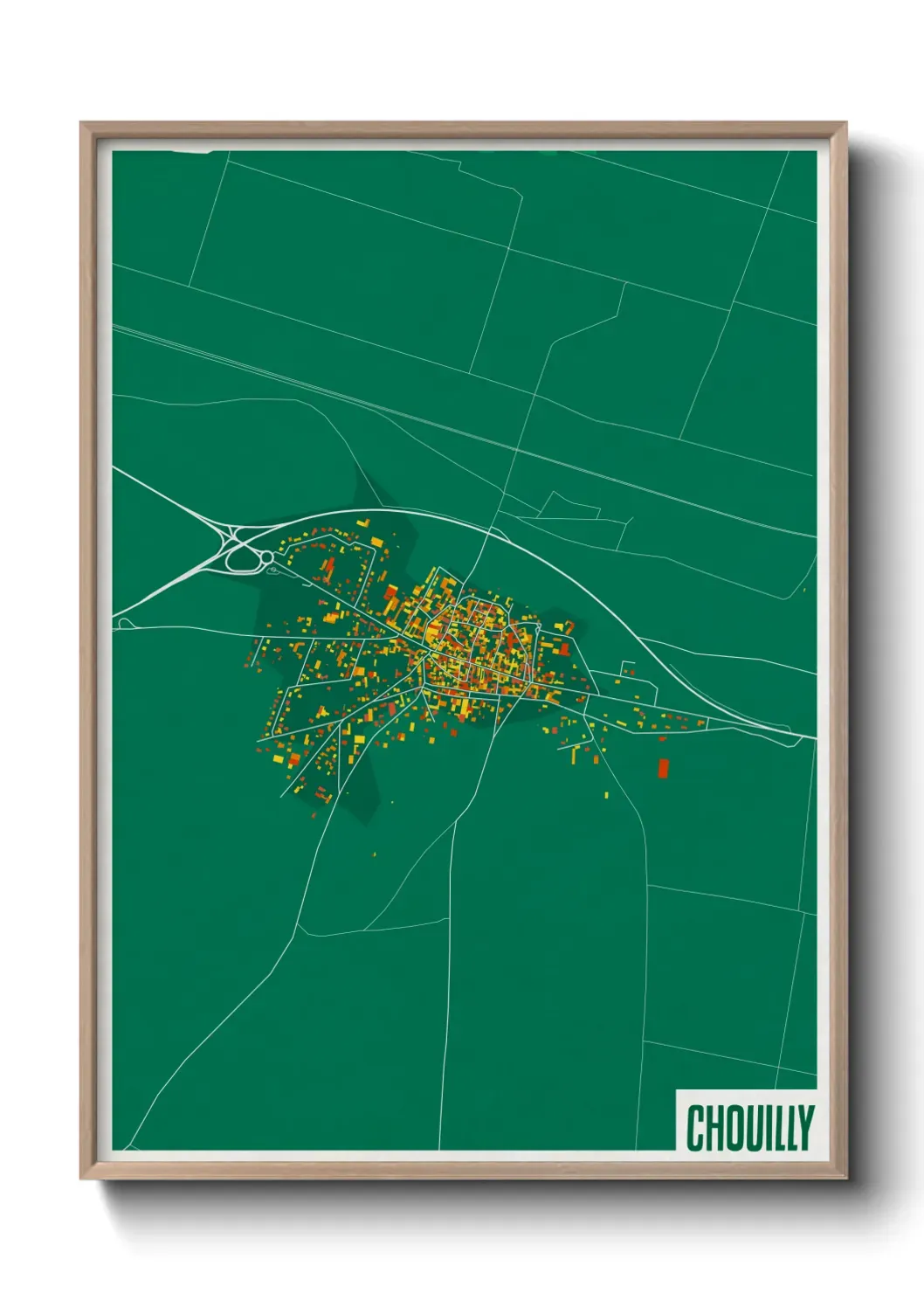 Un poster carteChouilly