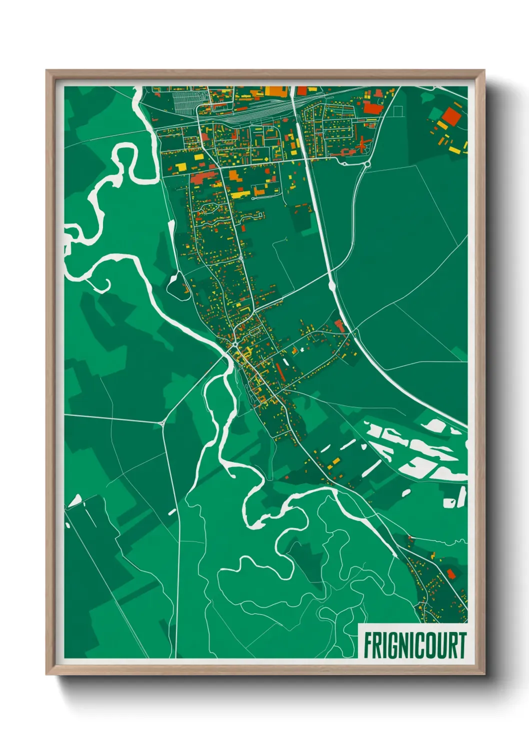 Un poster carteFrignicourt