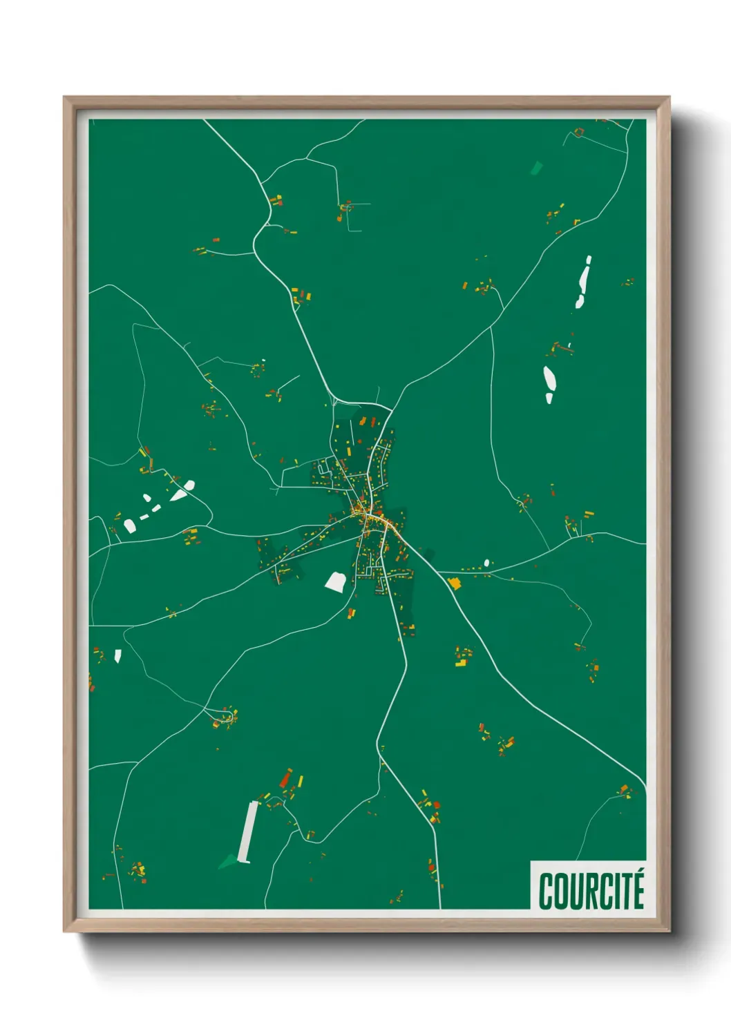 Un poster carteCourcité
