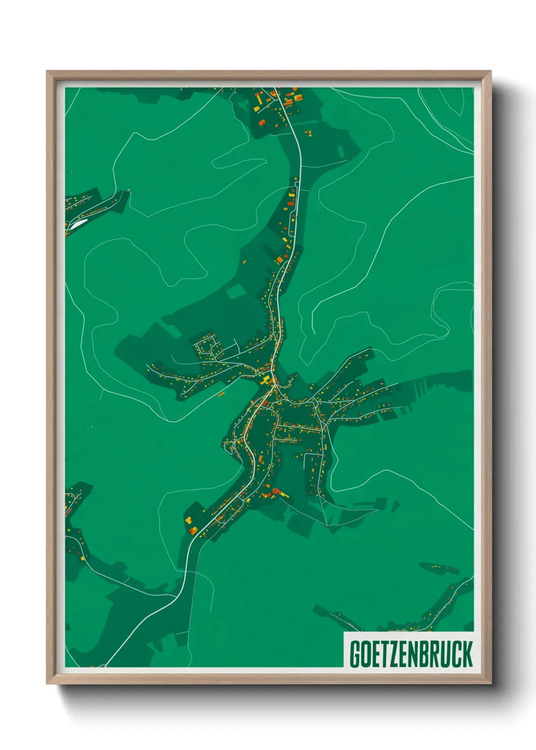 Un poster carteGoetzenbruck