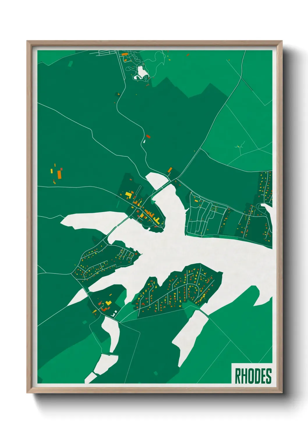 Un poster carteRhodes