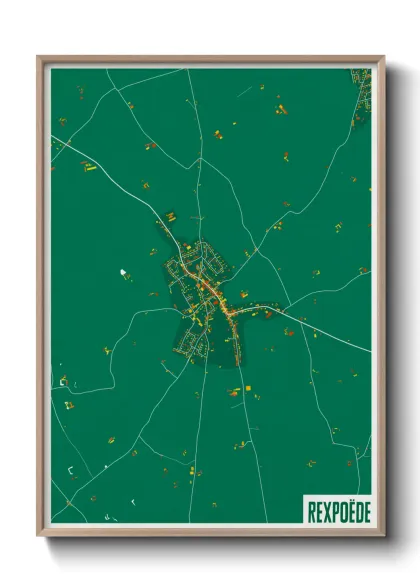 Une affiche de carte sur Rexpoëde