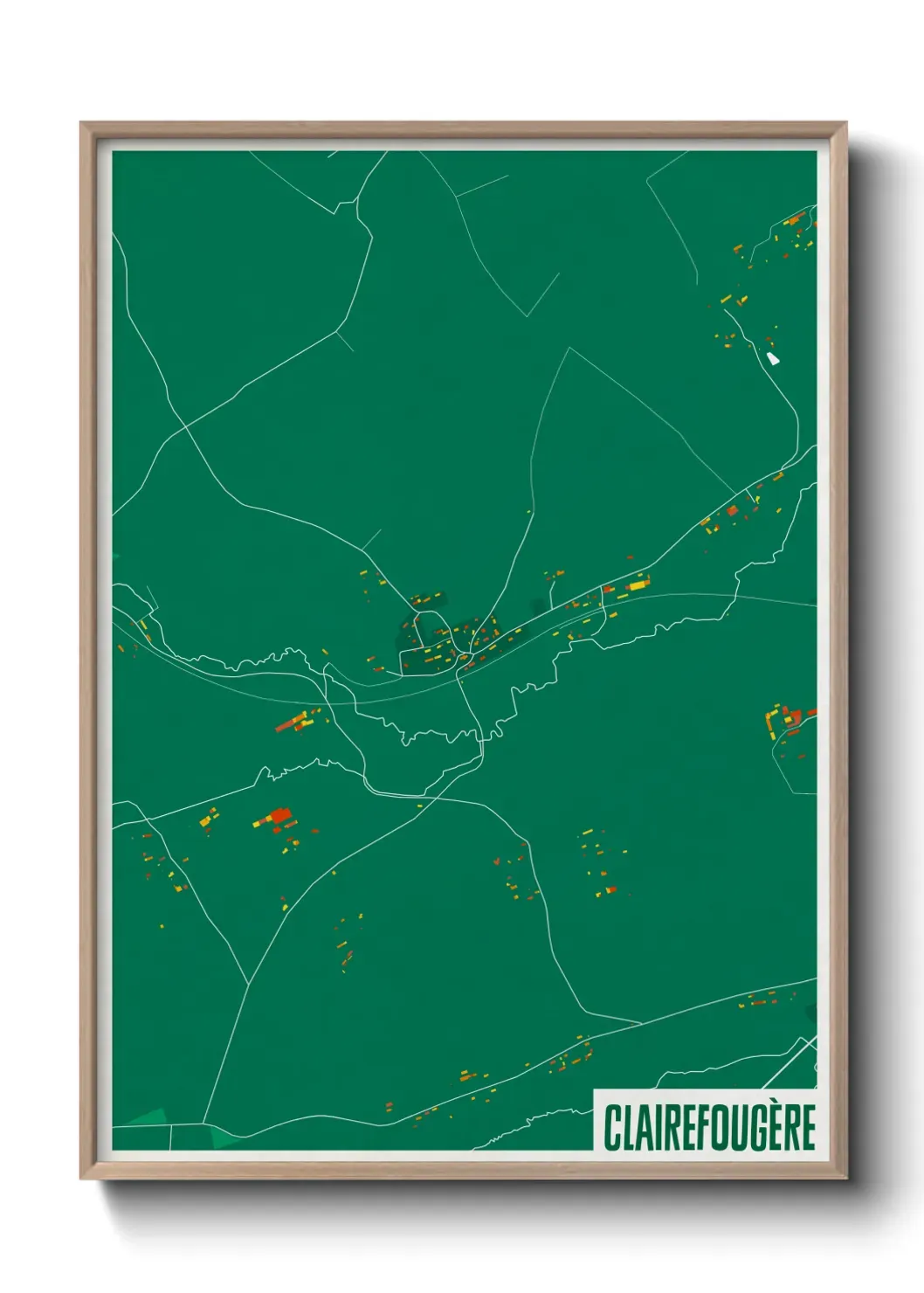Un poster carteClairefougère