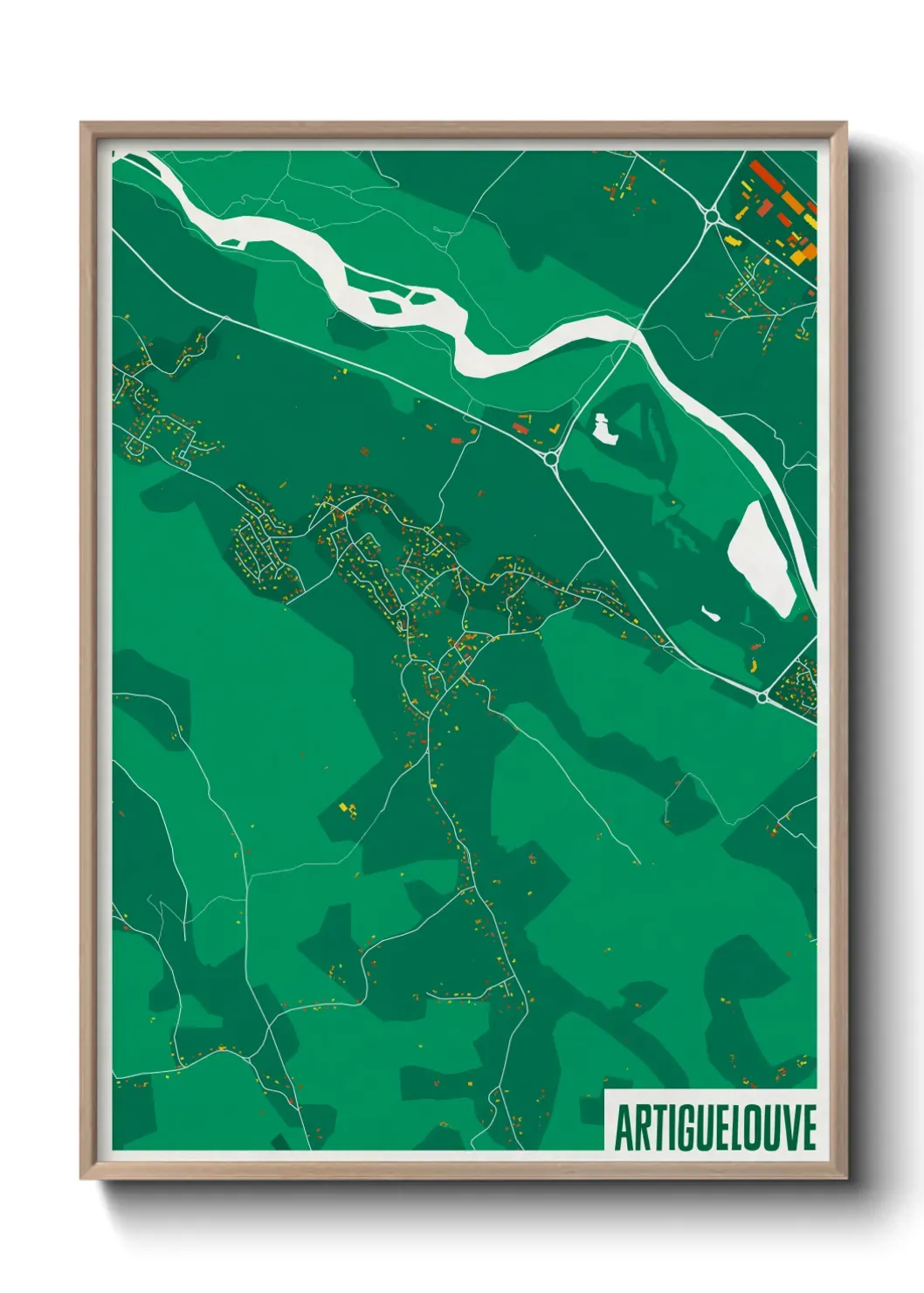 Un poster carteArtiguelouve