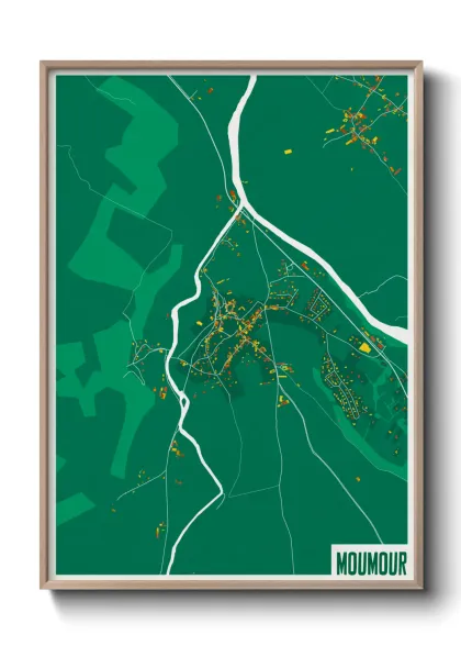 Une affiche de carte sur Moumour