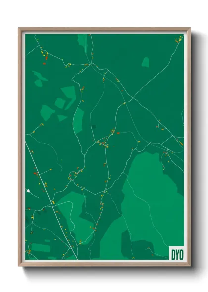 Une affiche de carte sur Dyo