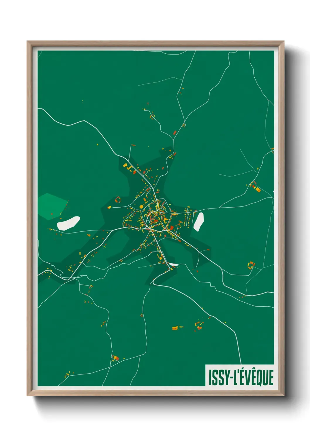 Un poster carteIssy-l'Évêque