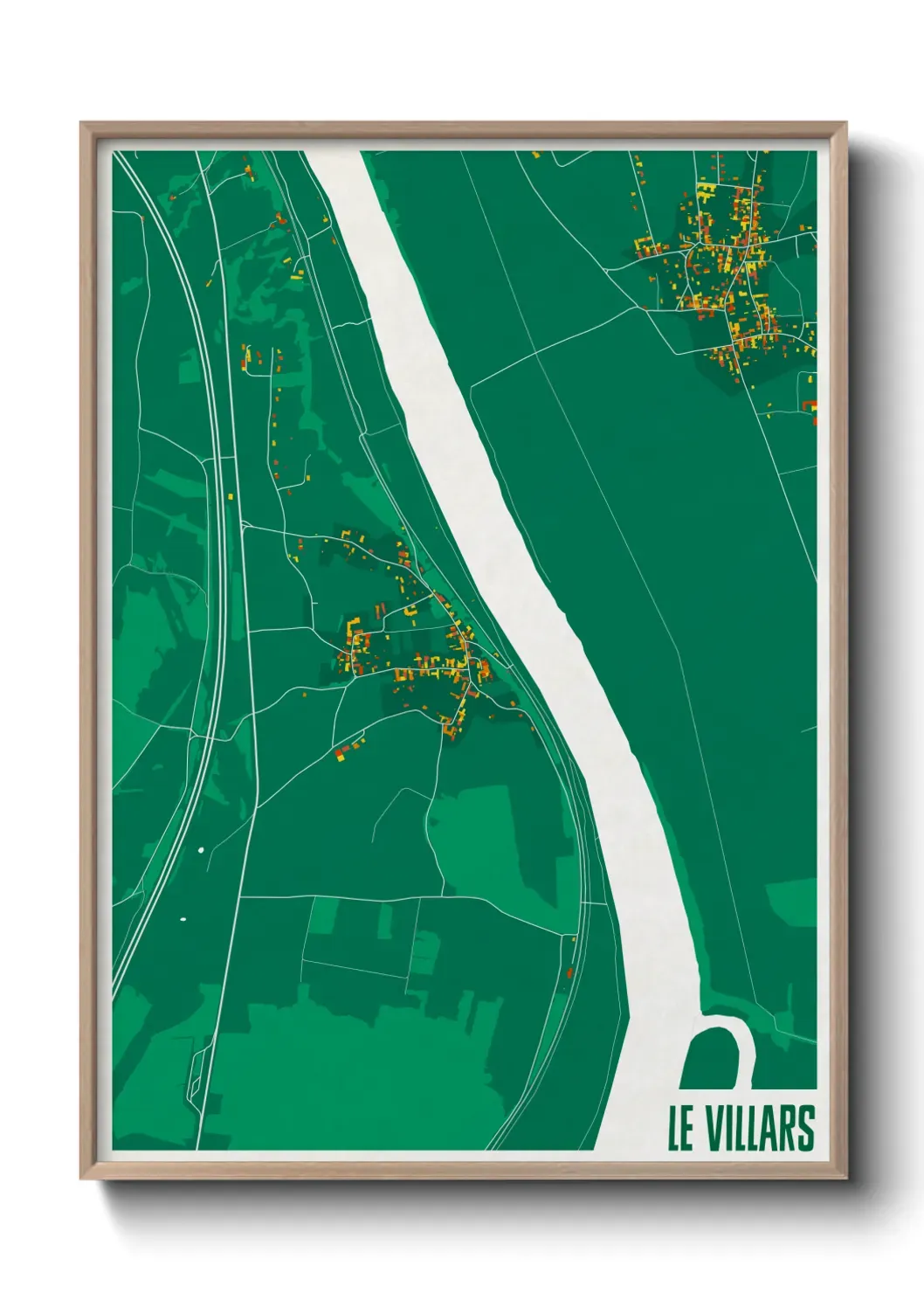 Un poster carteLe Villars