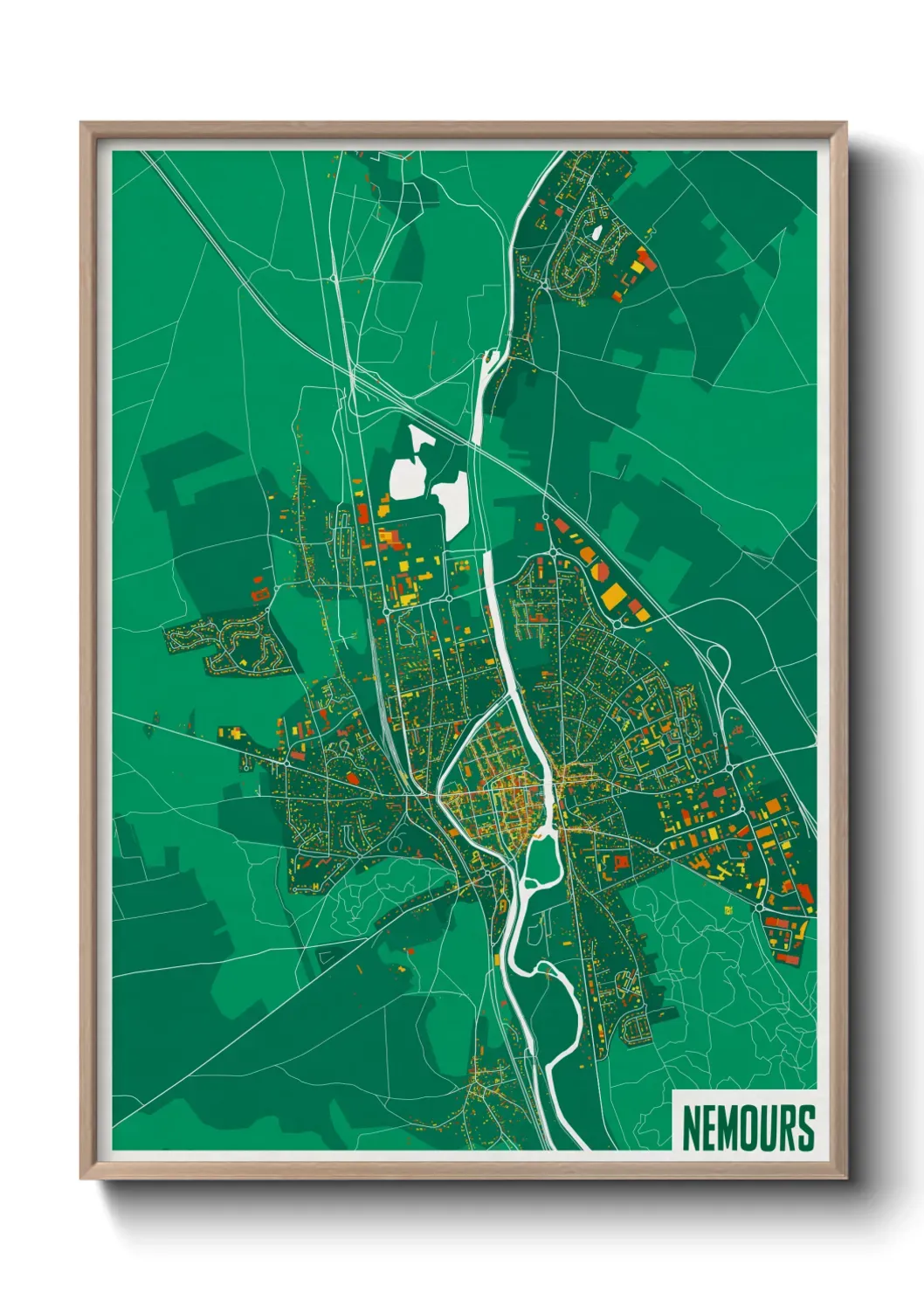 Un poster carteNemours
