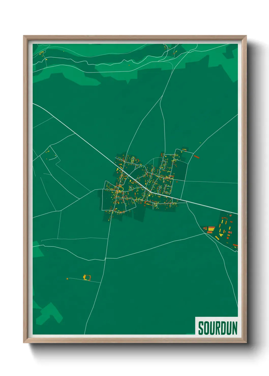 Un poster carteSourdun
