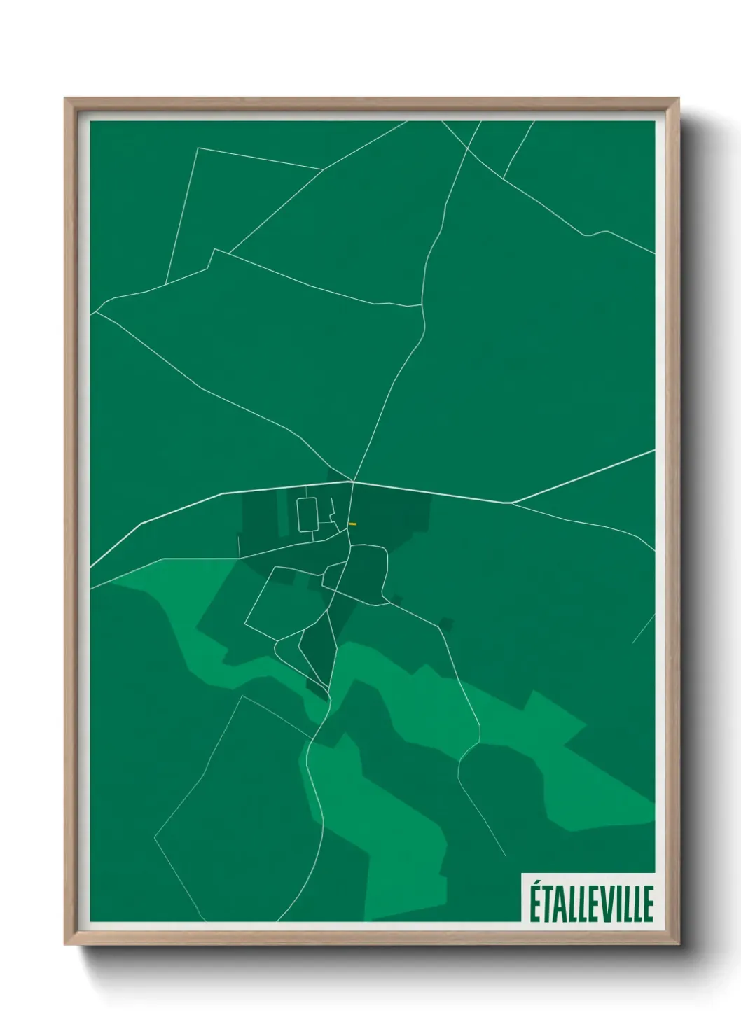 Un poster carteÉtalleville