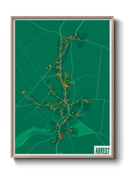 Une affiche de carte sur Arrest