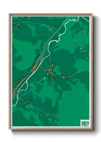 Une affiche de carte sur Prey