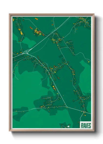 Une affiche de carte sur Raves