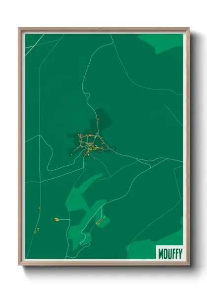 Une affiche de carte sur Mouffy