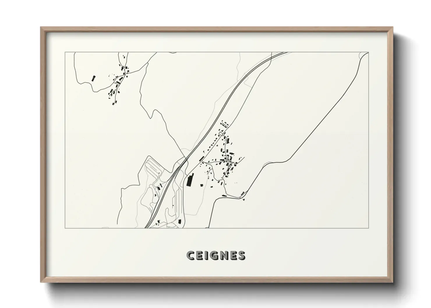 Un poster carteCeignes
