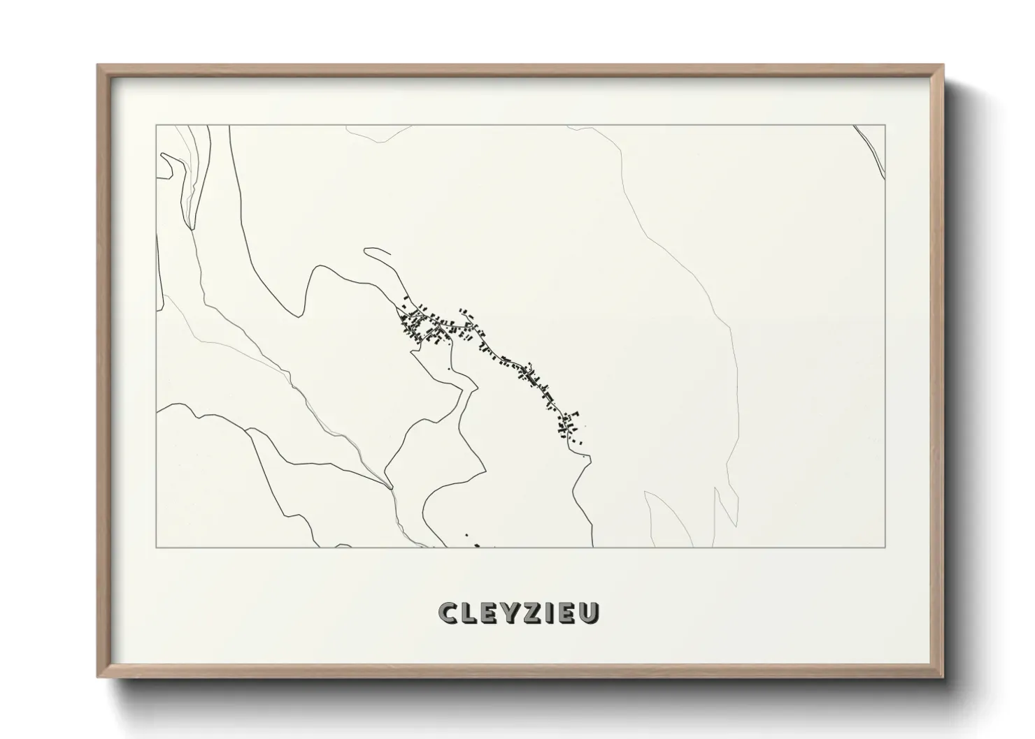 Un poster carteCleyzieu