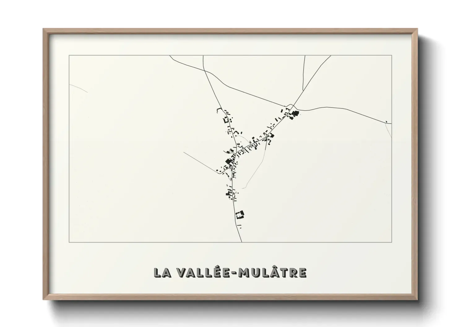 Un poster carteLa Vallée-Mulâtre