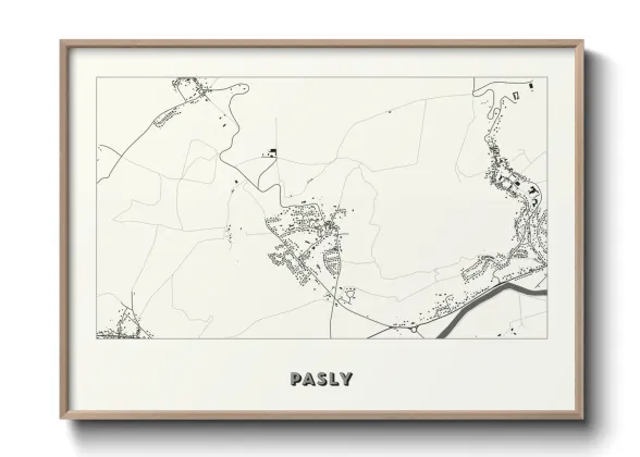 Une affiche de carte sur Pasly