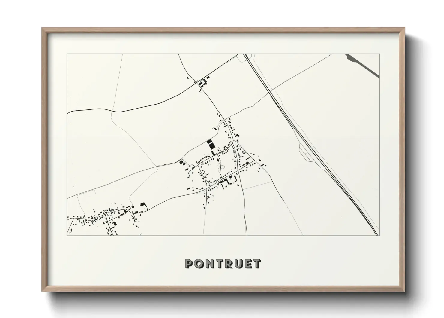 Un poster cartePontruet