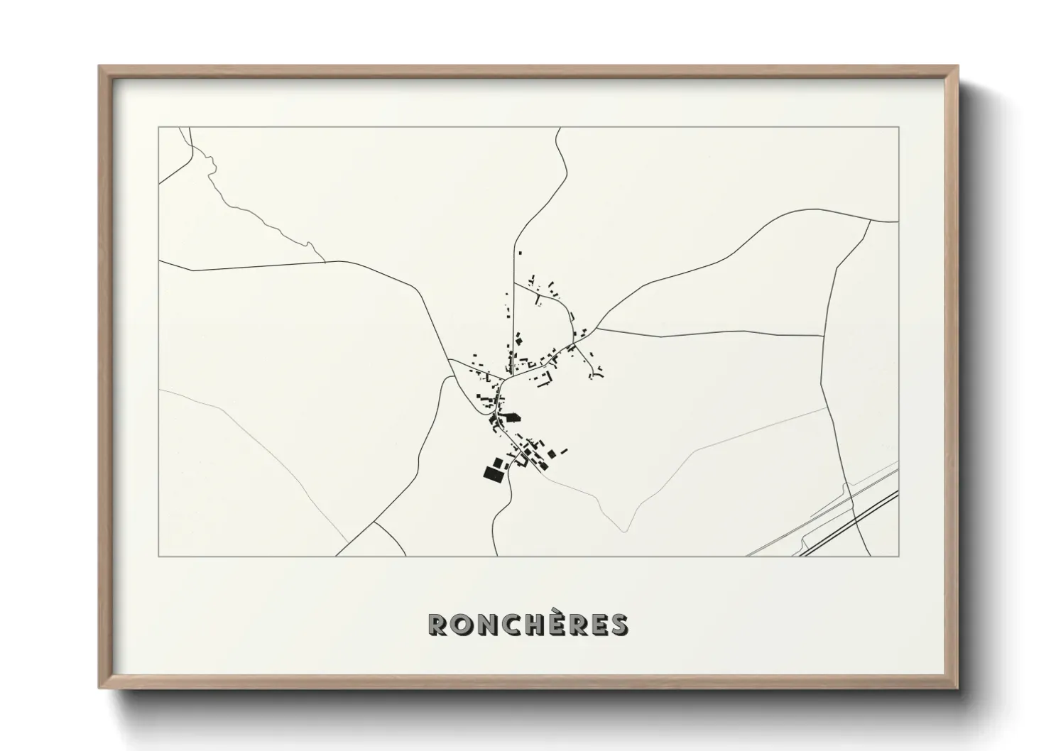 Un poster carteRonchères