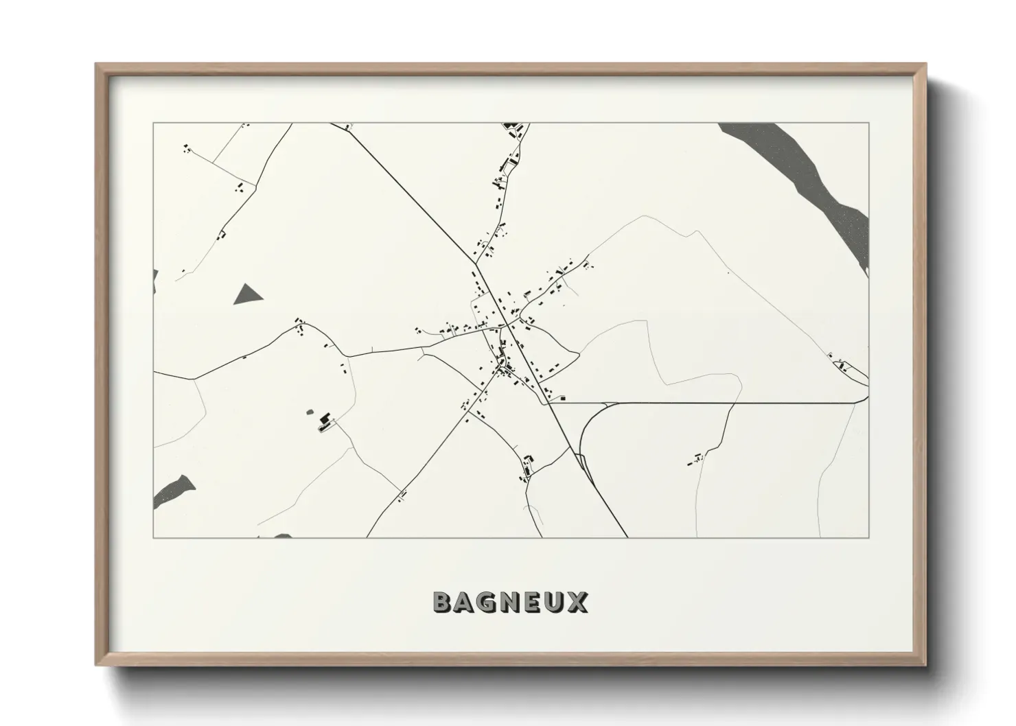 Un poster carteBagneux
