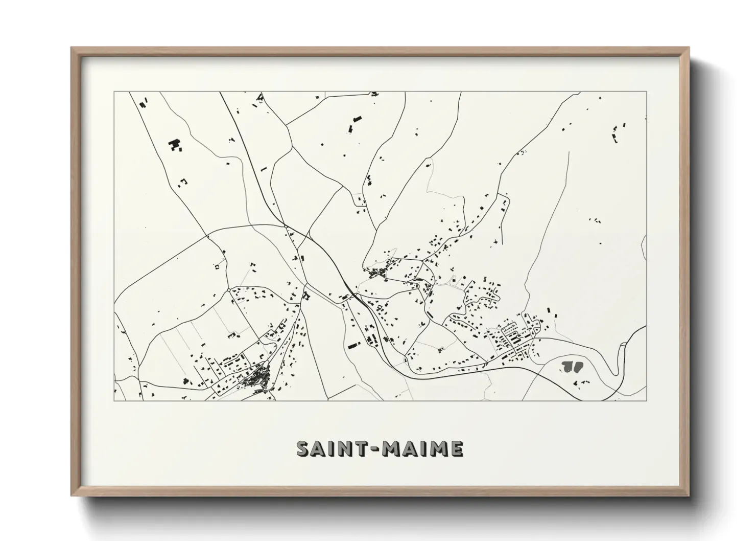 Un poster carteSaint-Maime