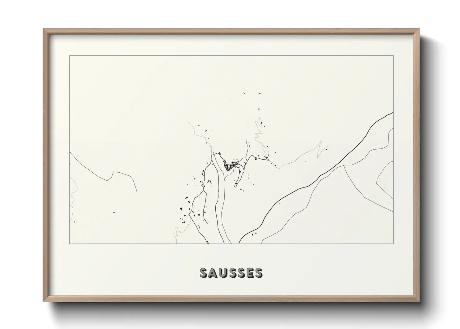 Un poster carteSausses