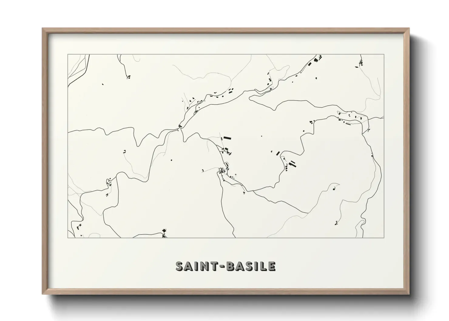 Un poster carteSaint-Basile