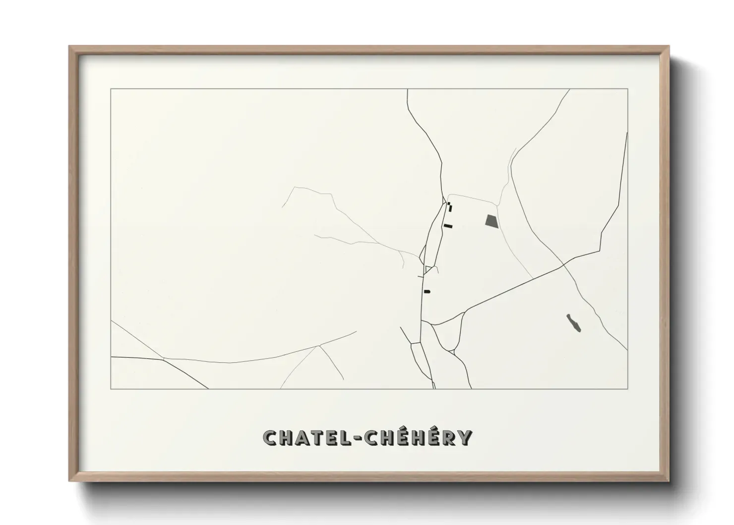 Un poster carteChatel-Chéhéry