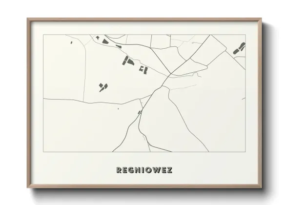 Une affiche de carte sur Regniowez