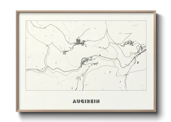 Une affiche de carte sur Augirein