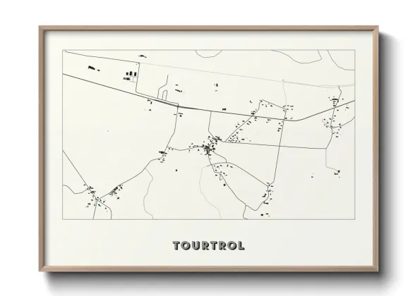 Une affiche de carte sur Tourtrol