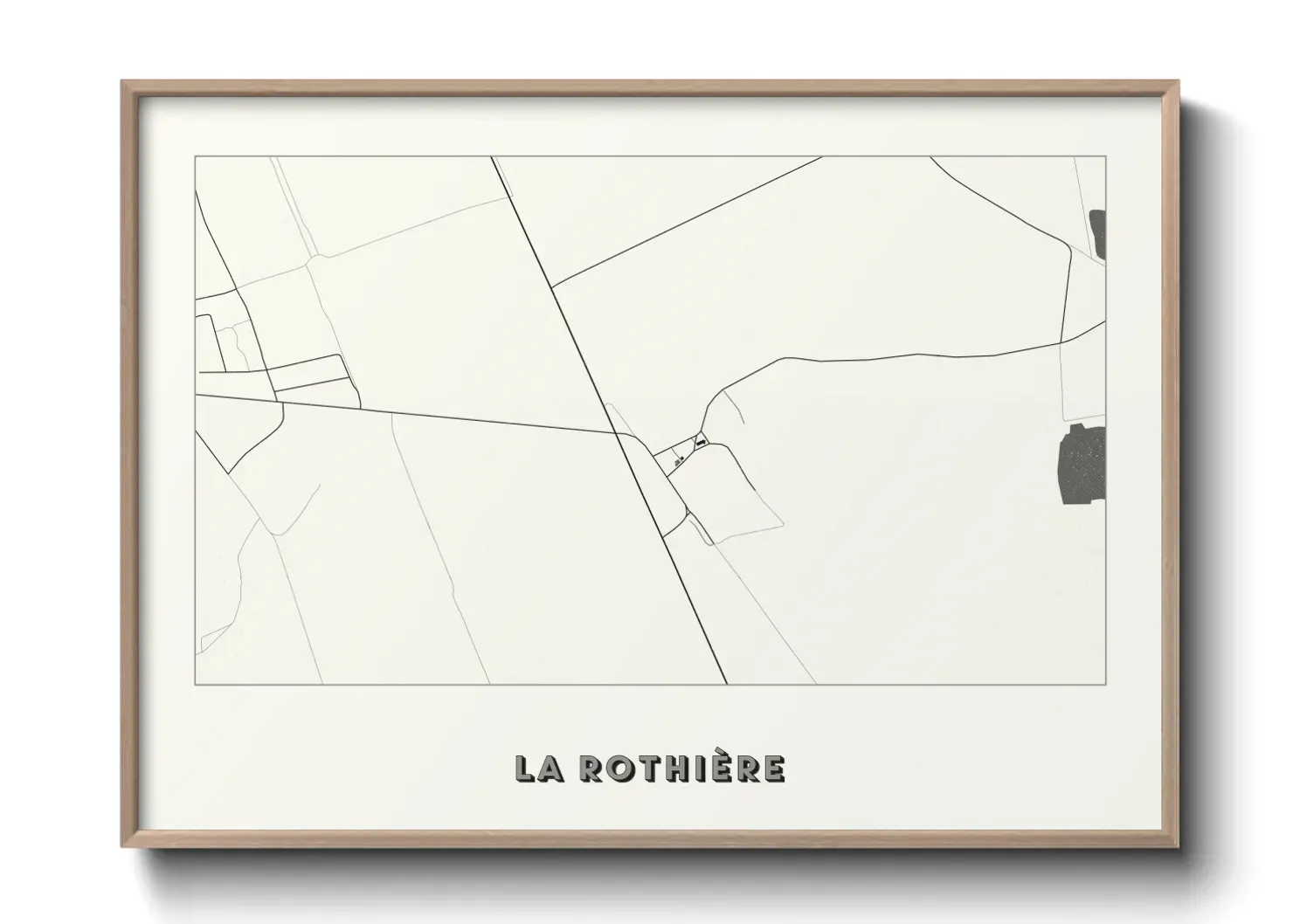 Un poster carteLa Rothière