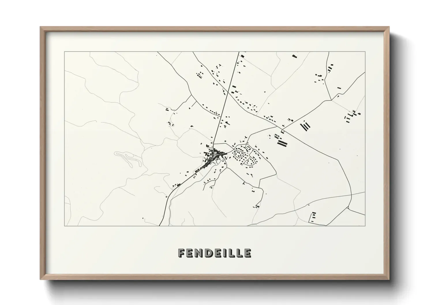 Un poster carteFendeille