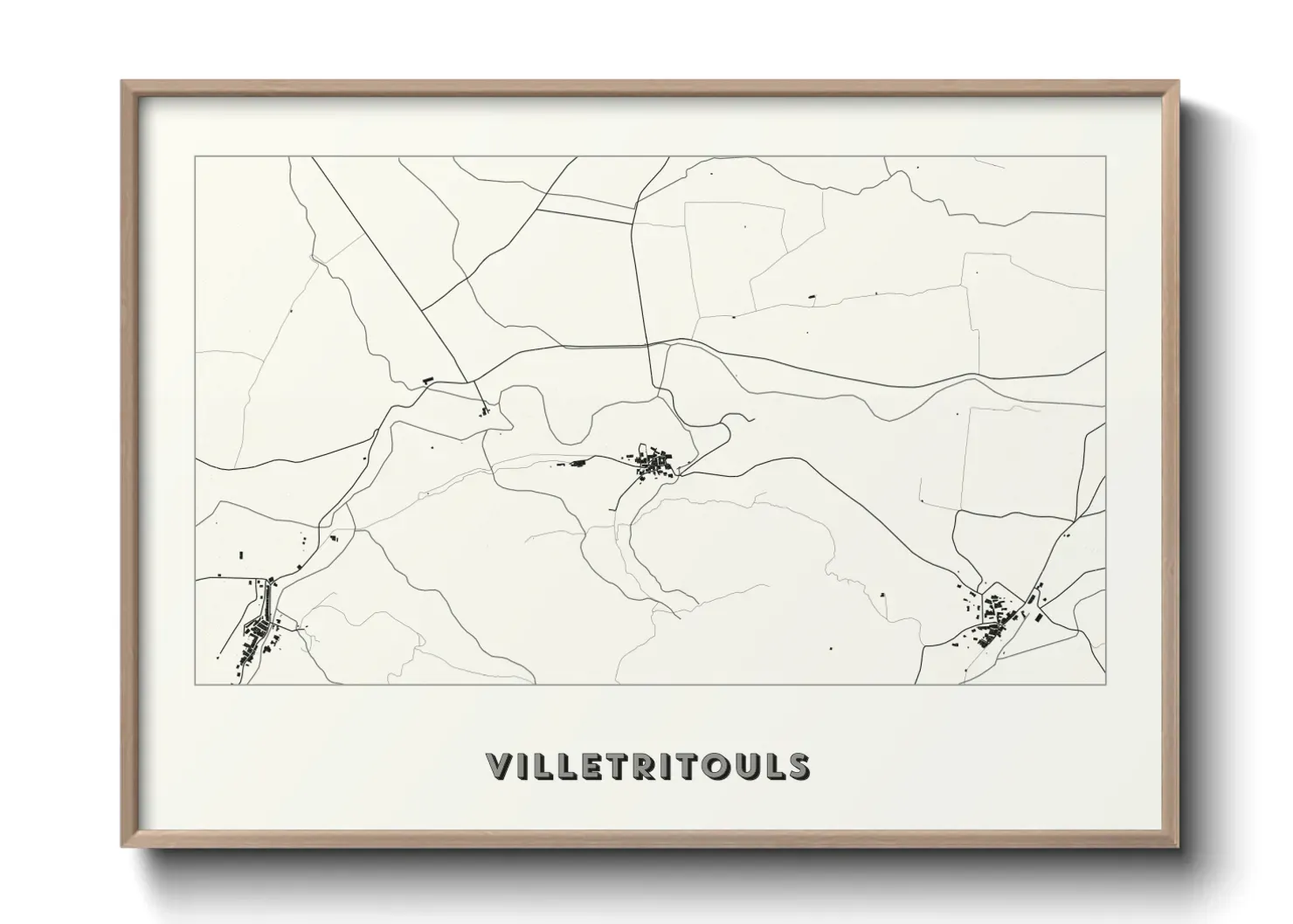 Un poster carteVilletritouls