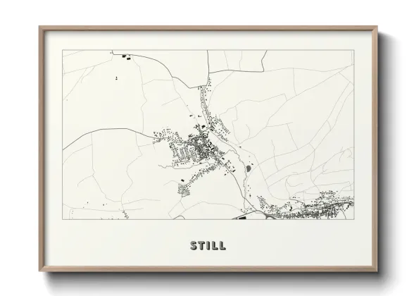 Une affiche de carte sur Still