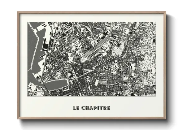 Une affiche de carte sur Le Chapitre