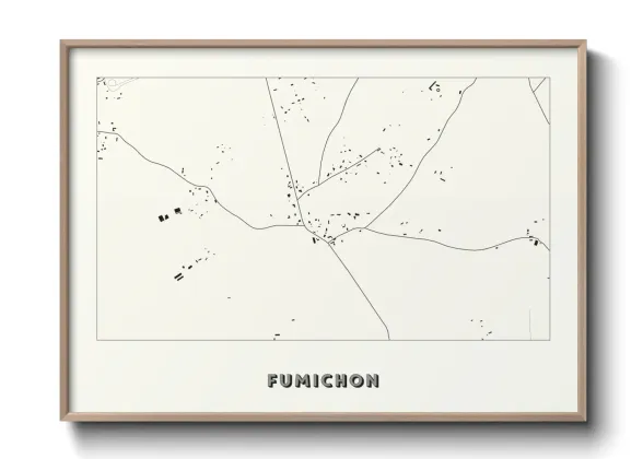Une affiche de carte sur Fumichon
