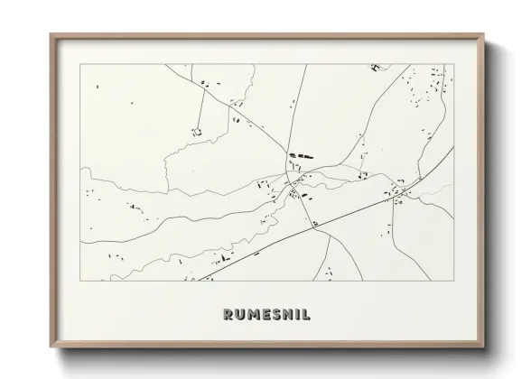Une affiche de carte sur Rumesnil