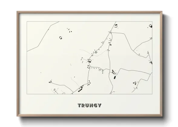 Une affiche de carte sur Trungy