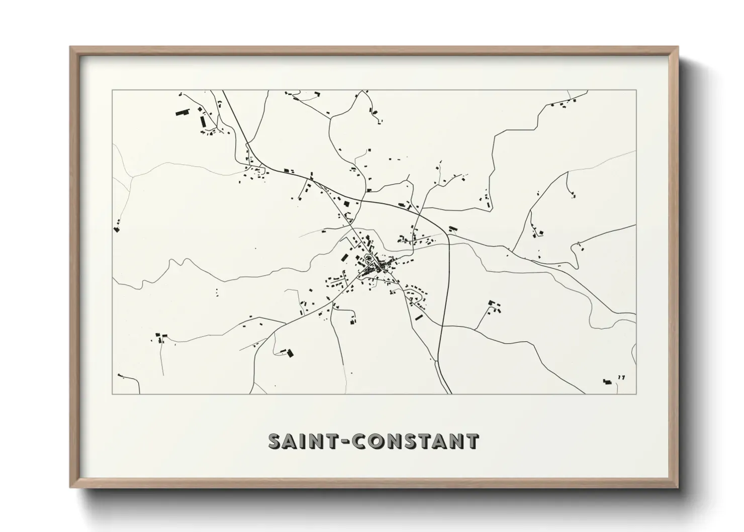 Un poster carteSaint-Constant