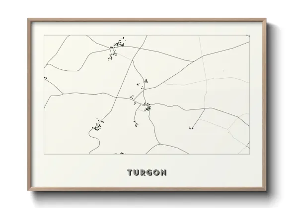 Une affiche de carte sur Turgon