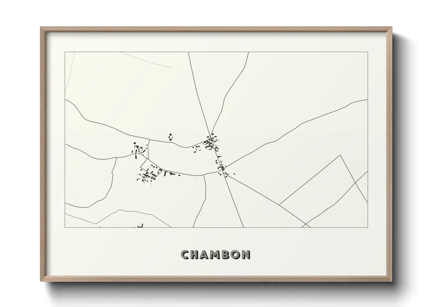 Un poster carteChambon